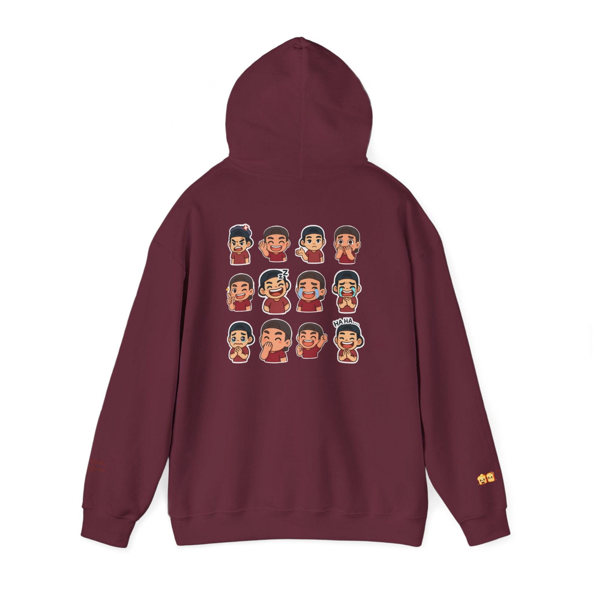 ToastyJerry Emoji Face - Graphic Hoodie