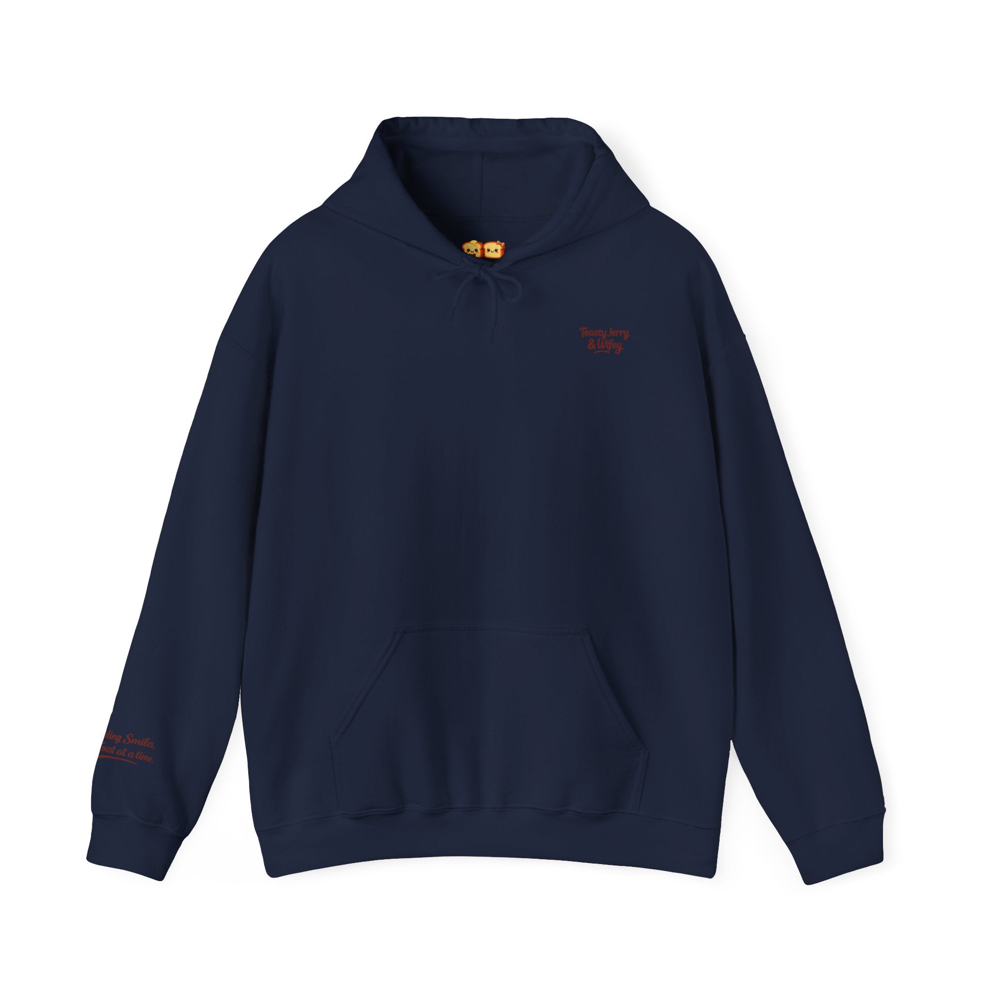 Lightweight Hoodie - ToastyJerry & Wifey Hoodie (Small Text Front)