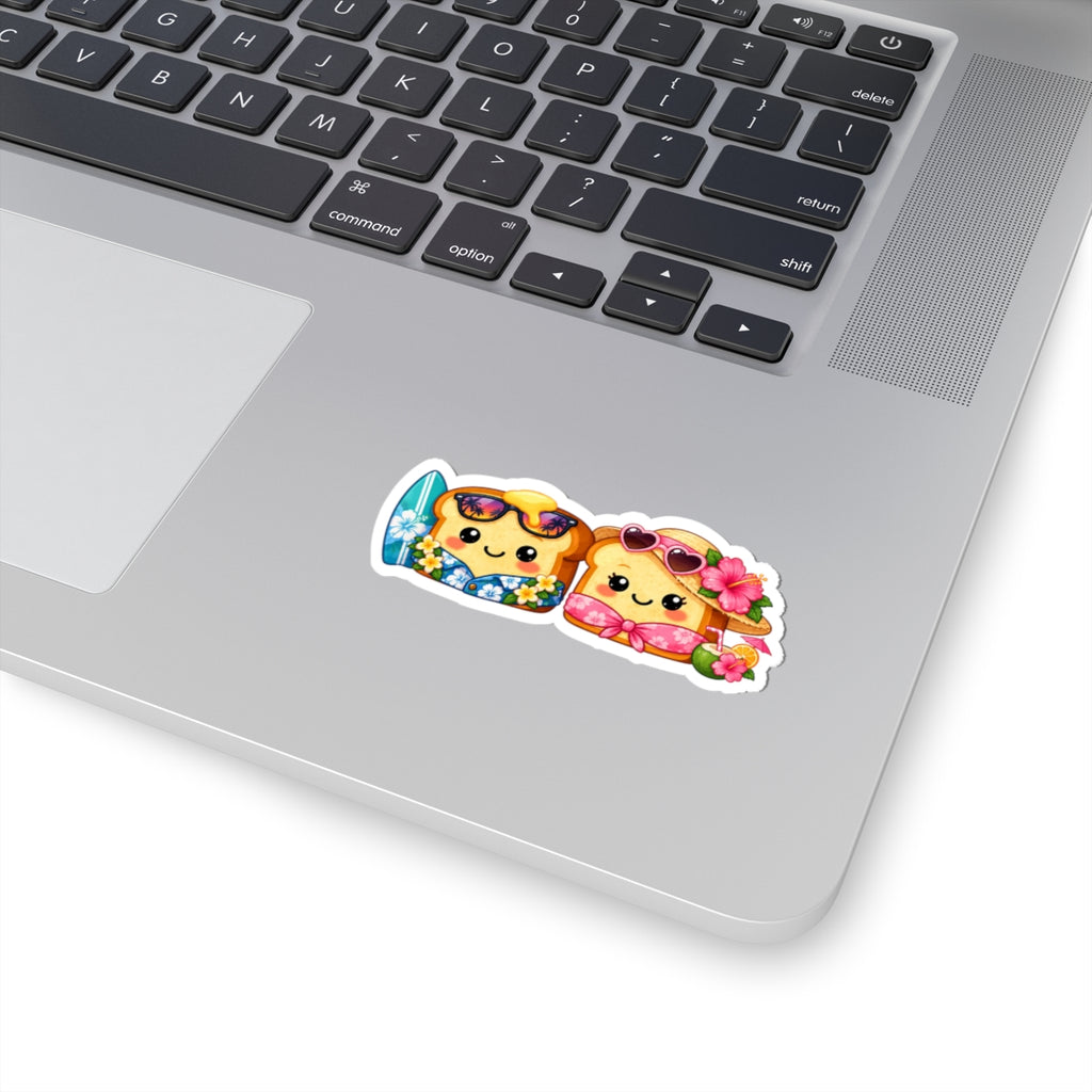Cute Summer Toast Couple Sticker #2
