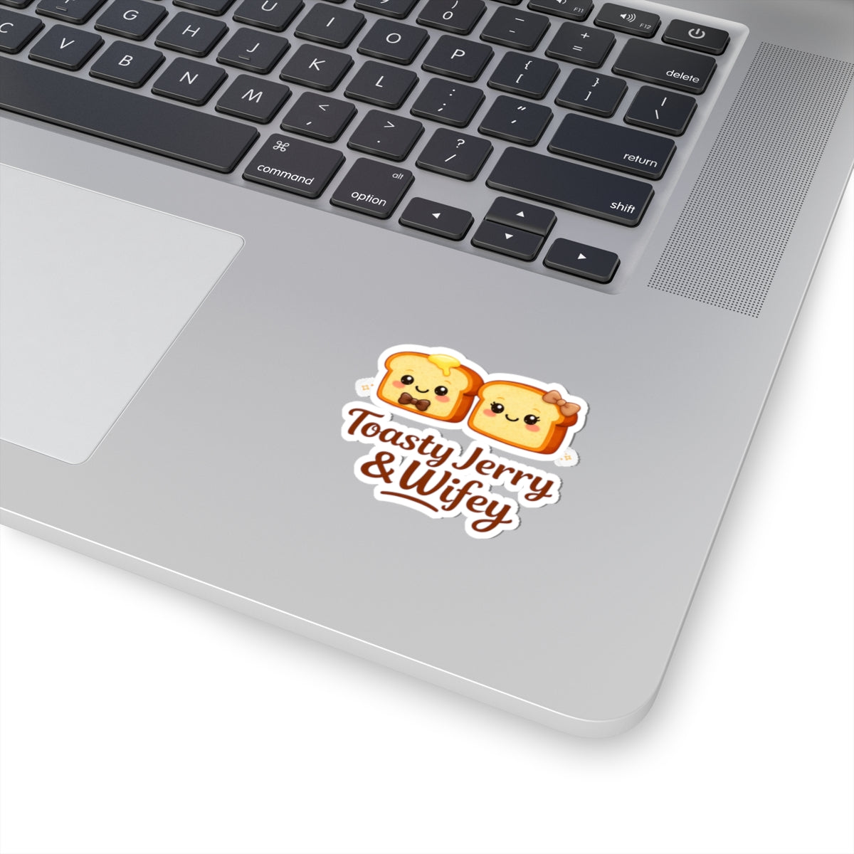 Kiss-Cut Sticker — "ToastyJerry & Wifey" Couple Vinyl Decal