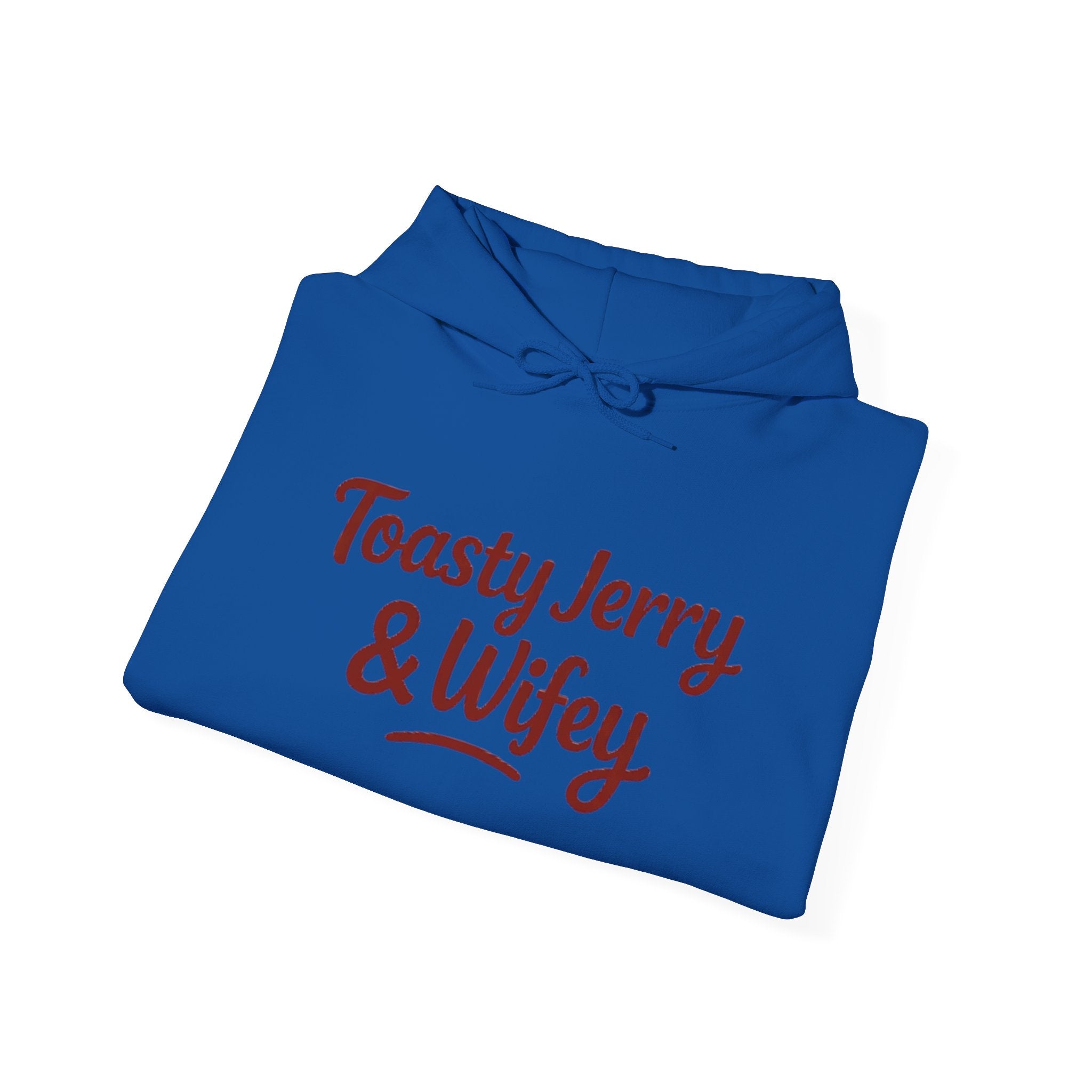 Lightweight Hoodie - ToastyJerry & Wifey Hoodie (Large text)