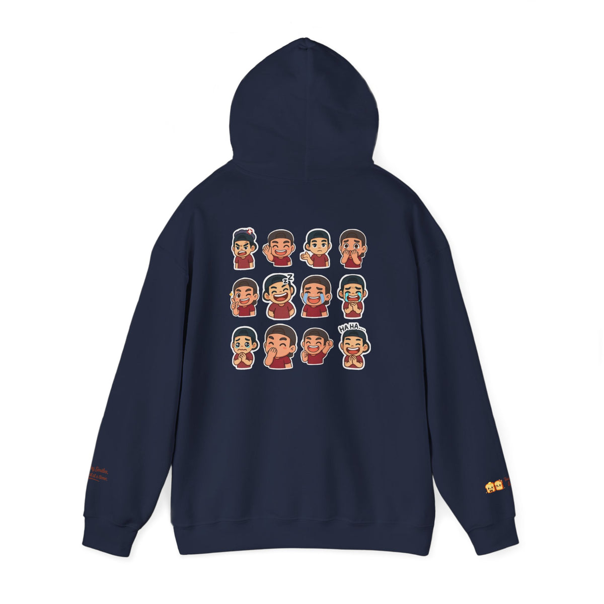 ToastyJerry Emoji Face - Graphic Hoodie