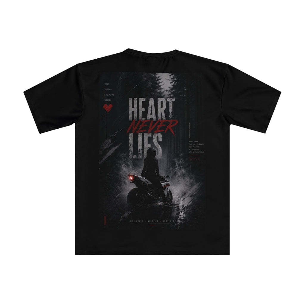 Heart Never Lies Loose Graphic T-Shirt