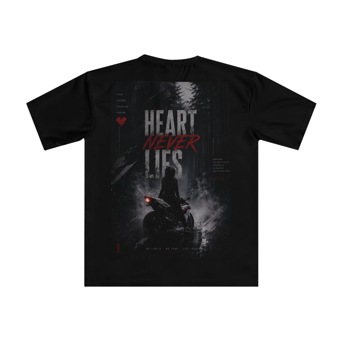 Heart Never Lies Loose Graphic T-Shirt