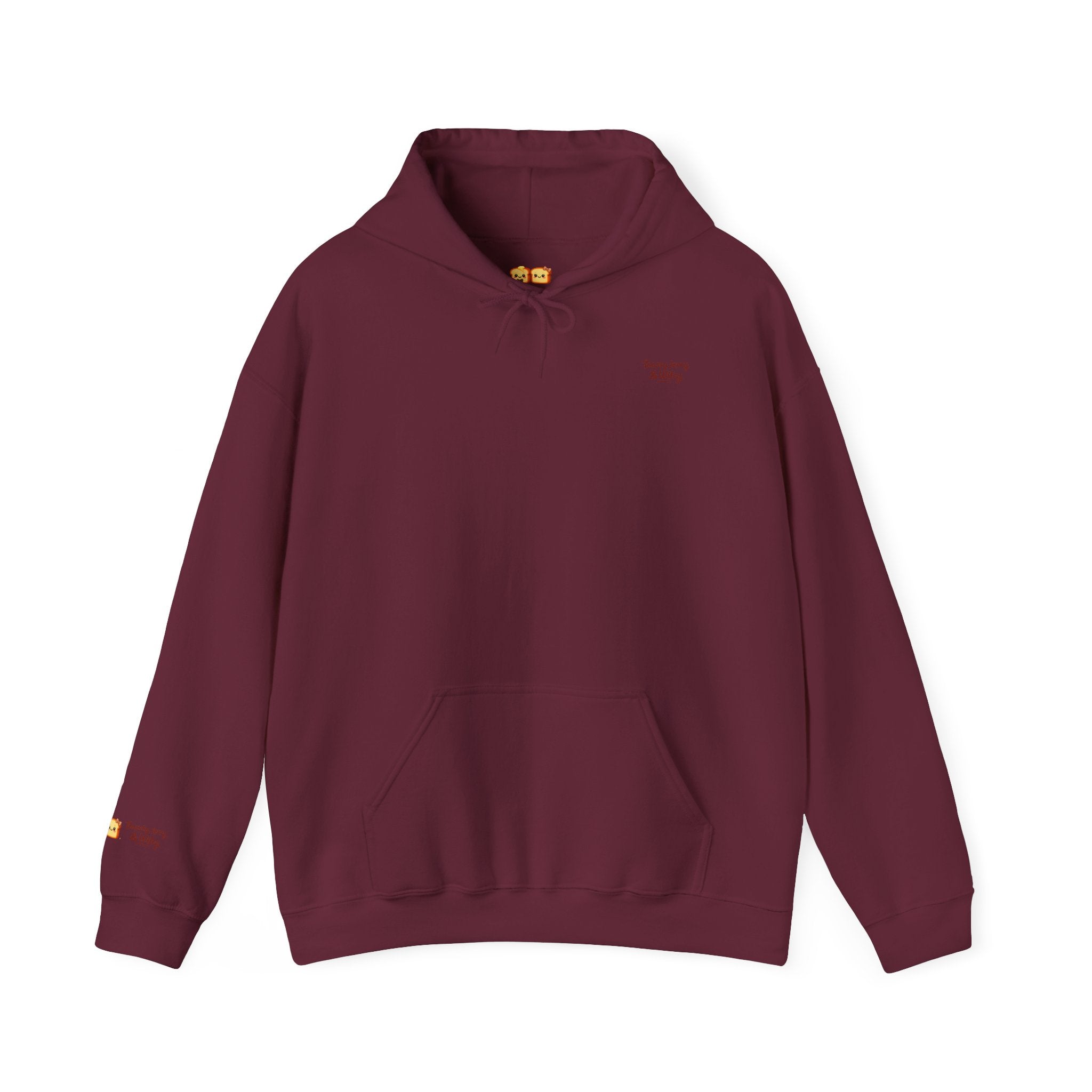 Lightweight Hoodie — "Spreading Smiles, One Toast at a Time." Graph Hoodie