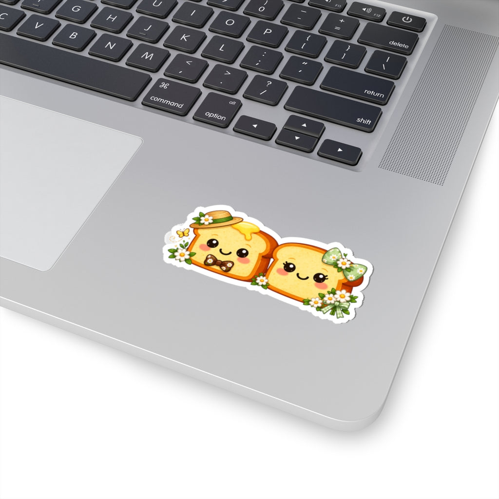 Kawaii Toast Spring Couple Sticker #1