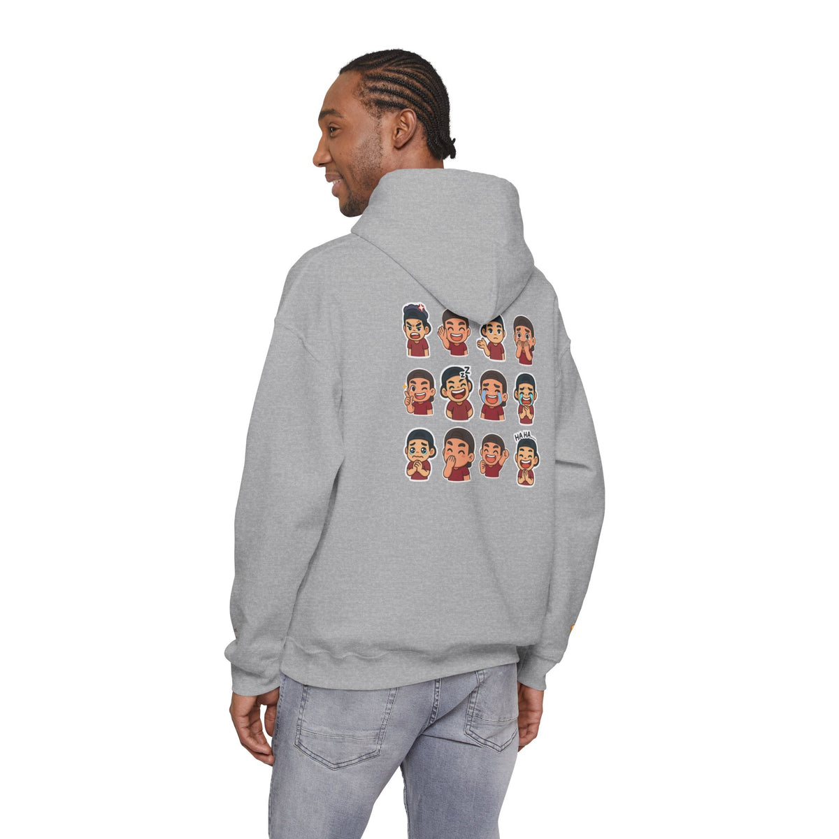 ToastyJerry Emoji Face - Graphic Hoodie