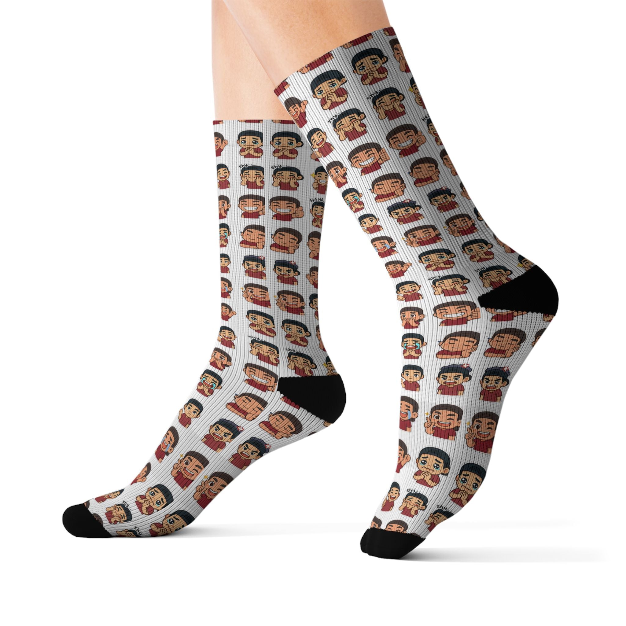 ToastyJerry Emoji - Crew Socks