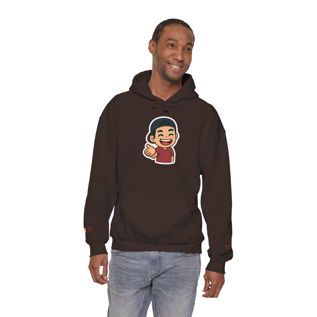 ToastyJerry Emoji Face - Graphic Hoodie