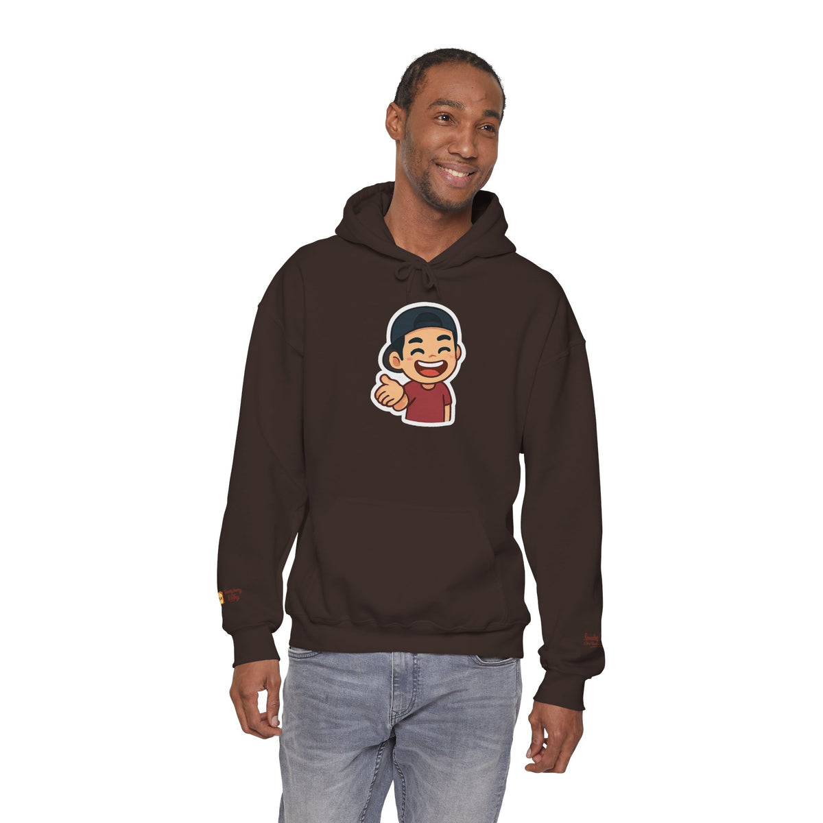 ToastyJerry Emoji Face - Graphic Hoodie