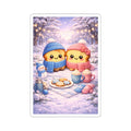 Cute Toasty January Stickers