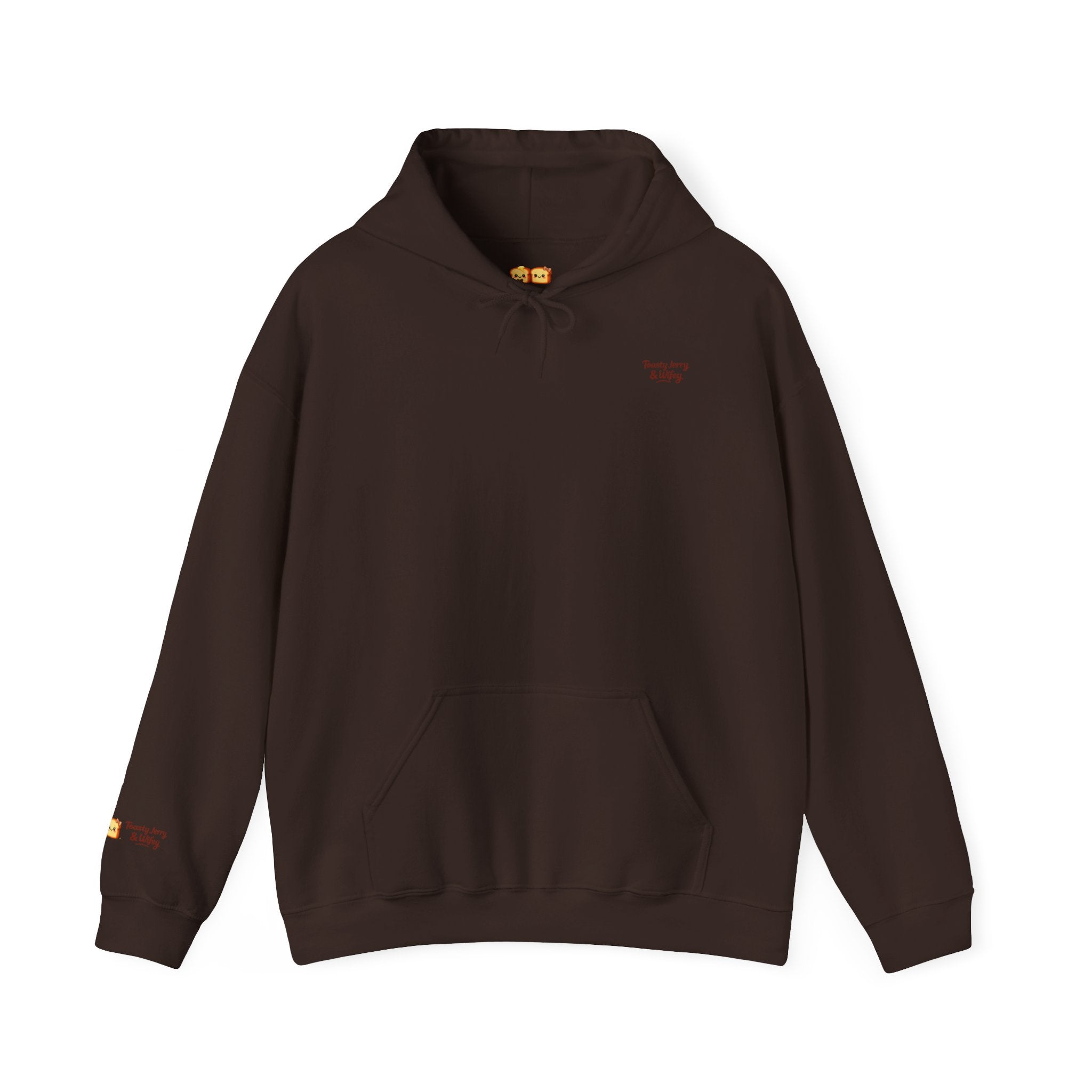 Lightweight Hoodie — "Spreading Smiles, One Toast at a Time." Graph Hoodie