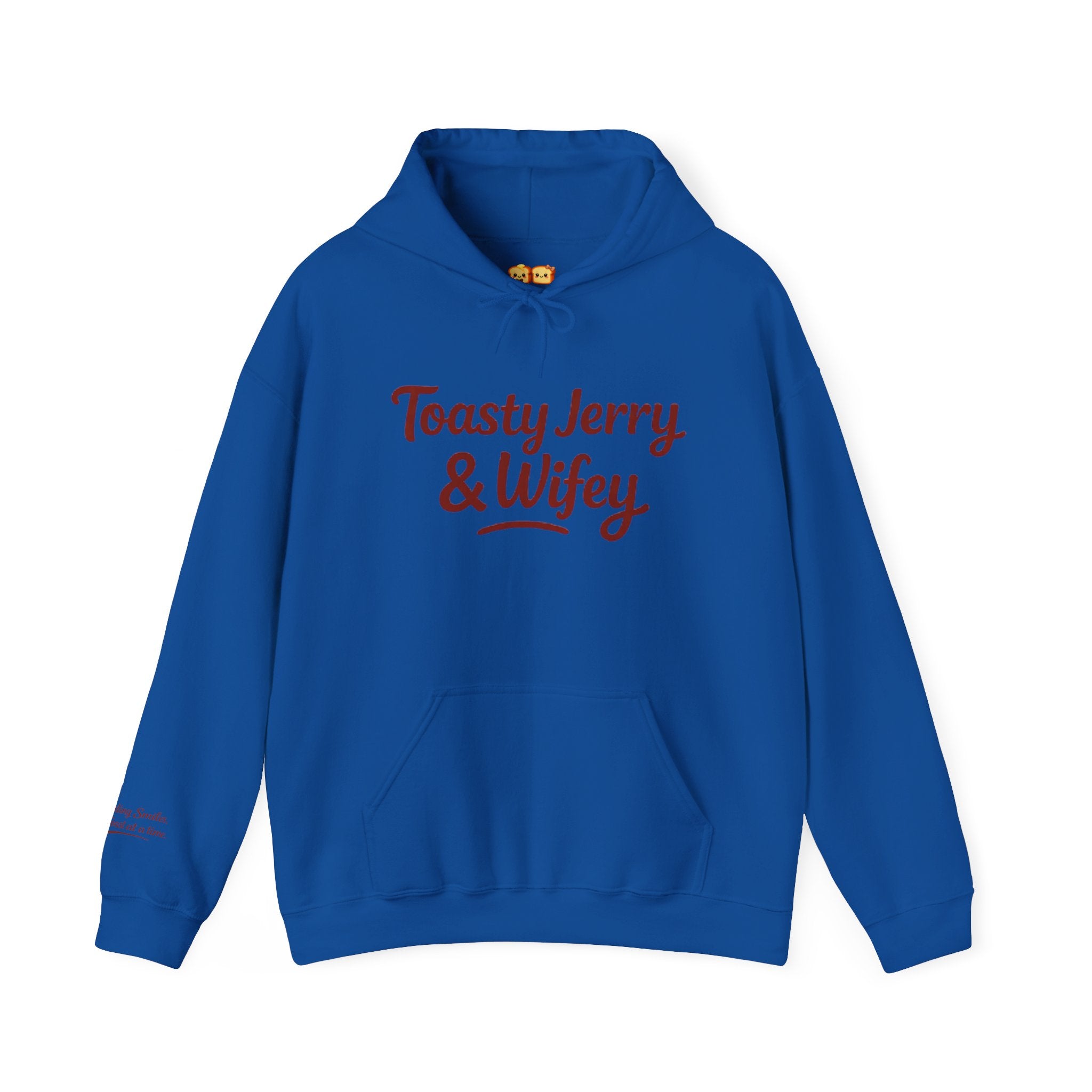 Lightweight Hoodie - ToastyJerry & Wifey Hoodie (Large text)