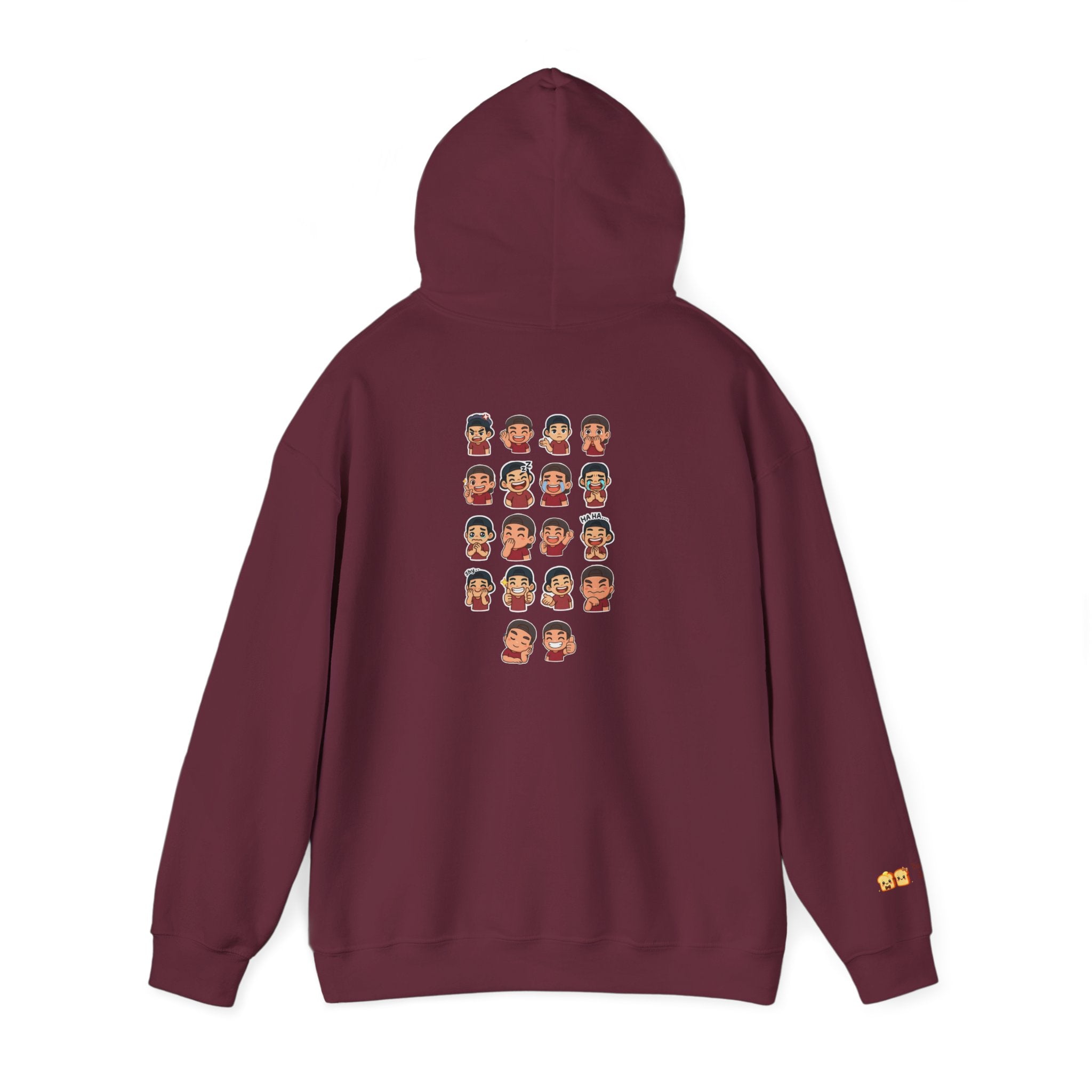 Hoodie — ToastyJerry Emoji Face Graphic Hoodie
