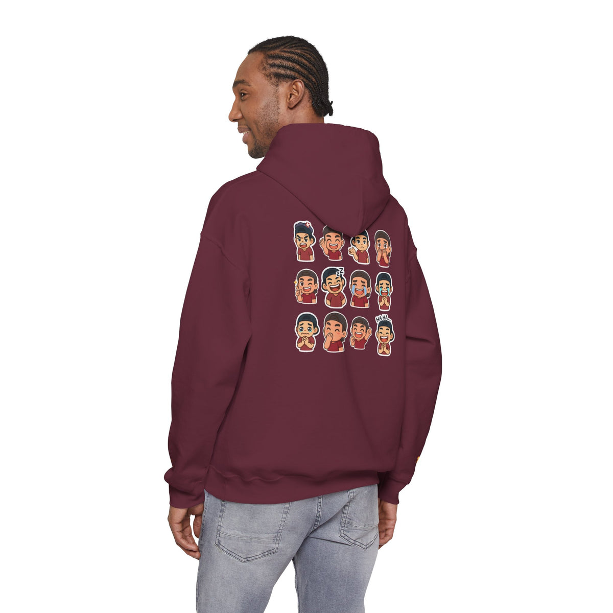 ToastyJerry Emoji Face - Graphic Hoodie