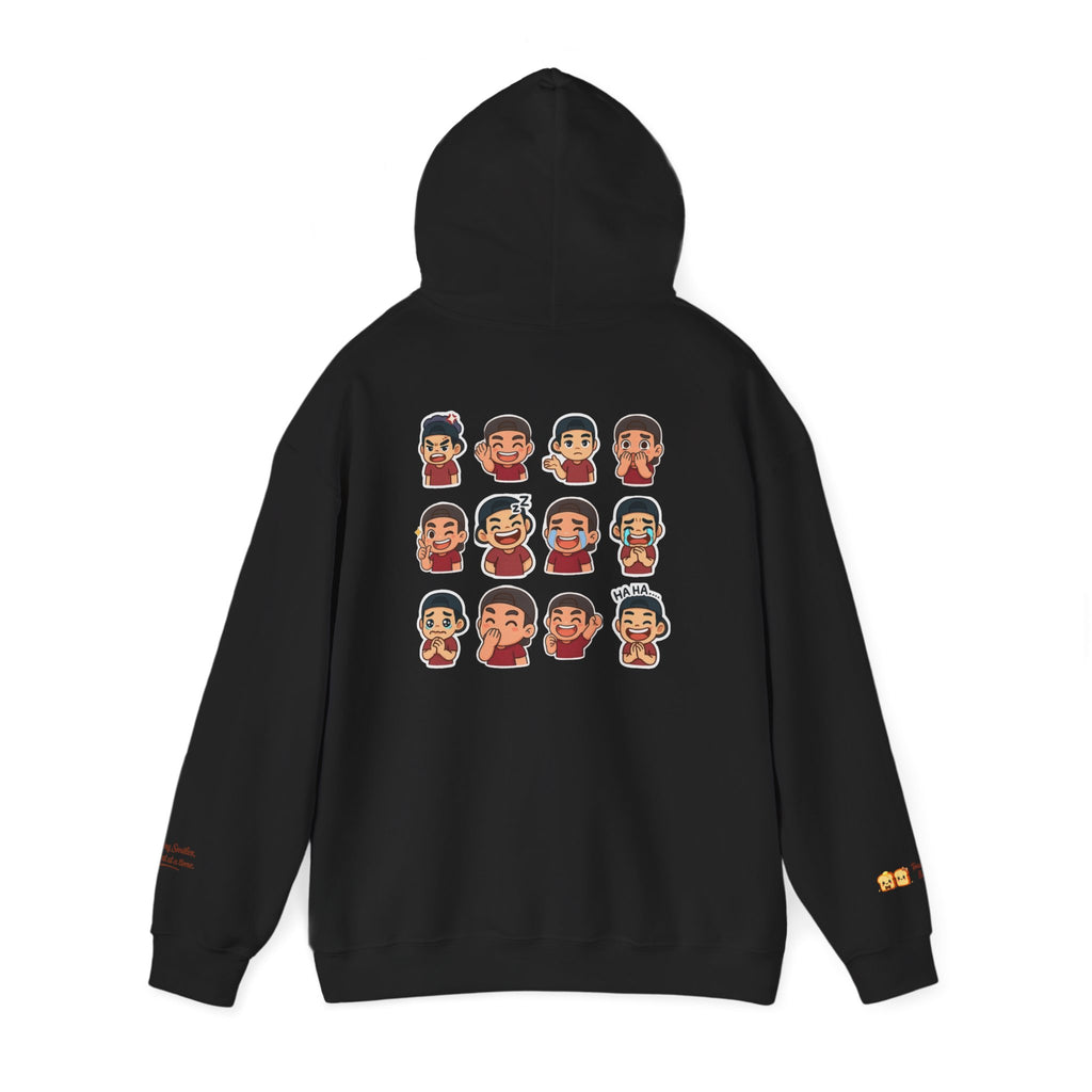 ToastyJerry Emoji Face - Graphic Hoodie