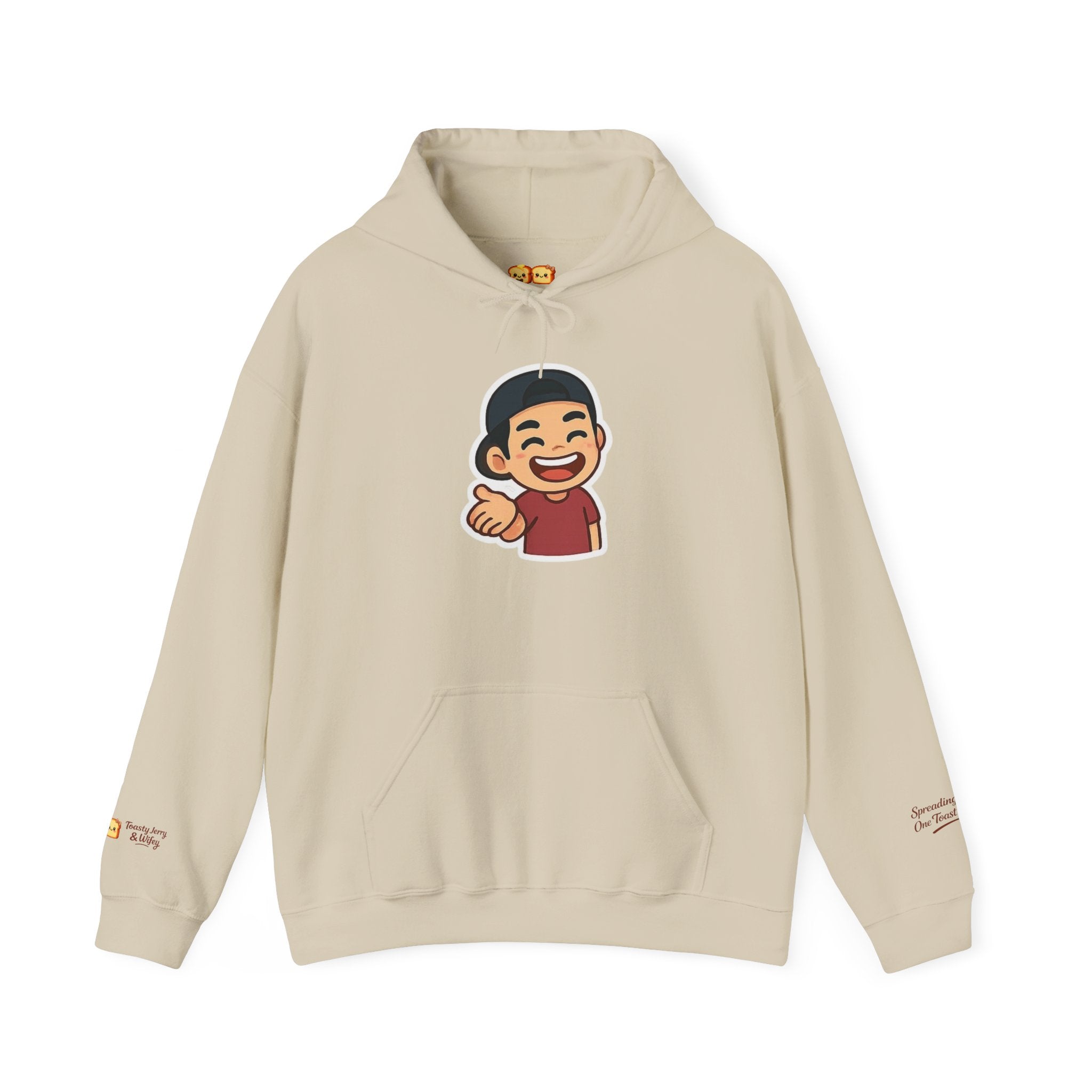 ToastyJerry Emoji Face - Graphic Hoodie