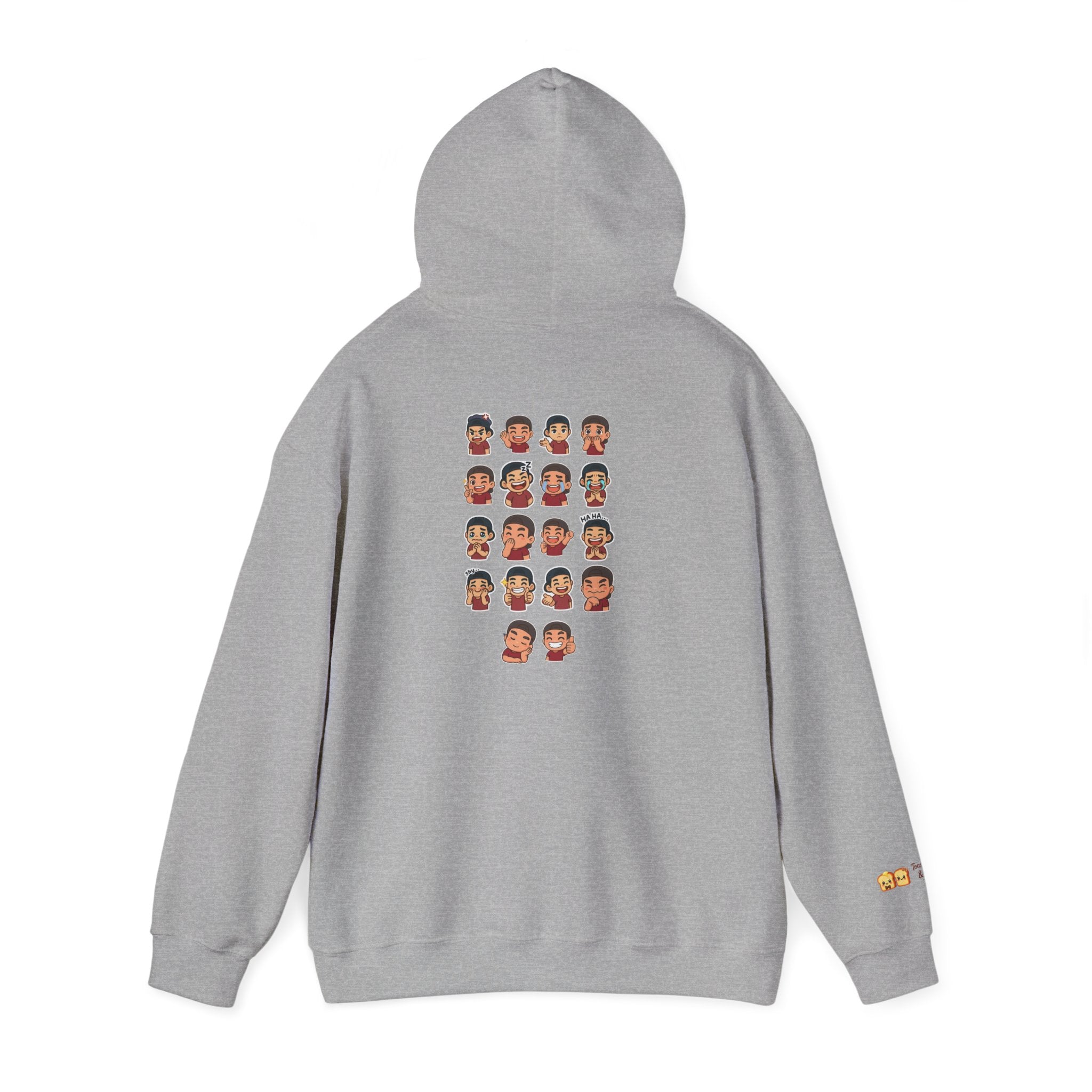 Hoodie — ToastyJerry Emoji Face Graphic Hoodie