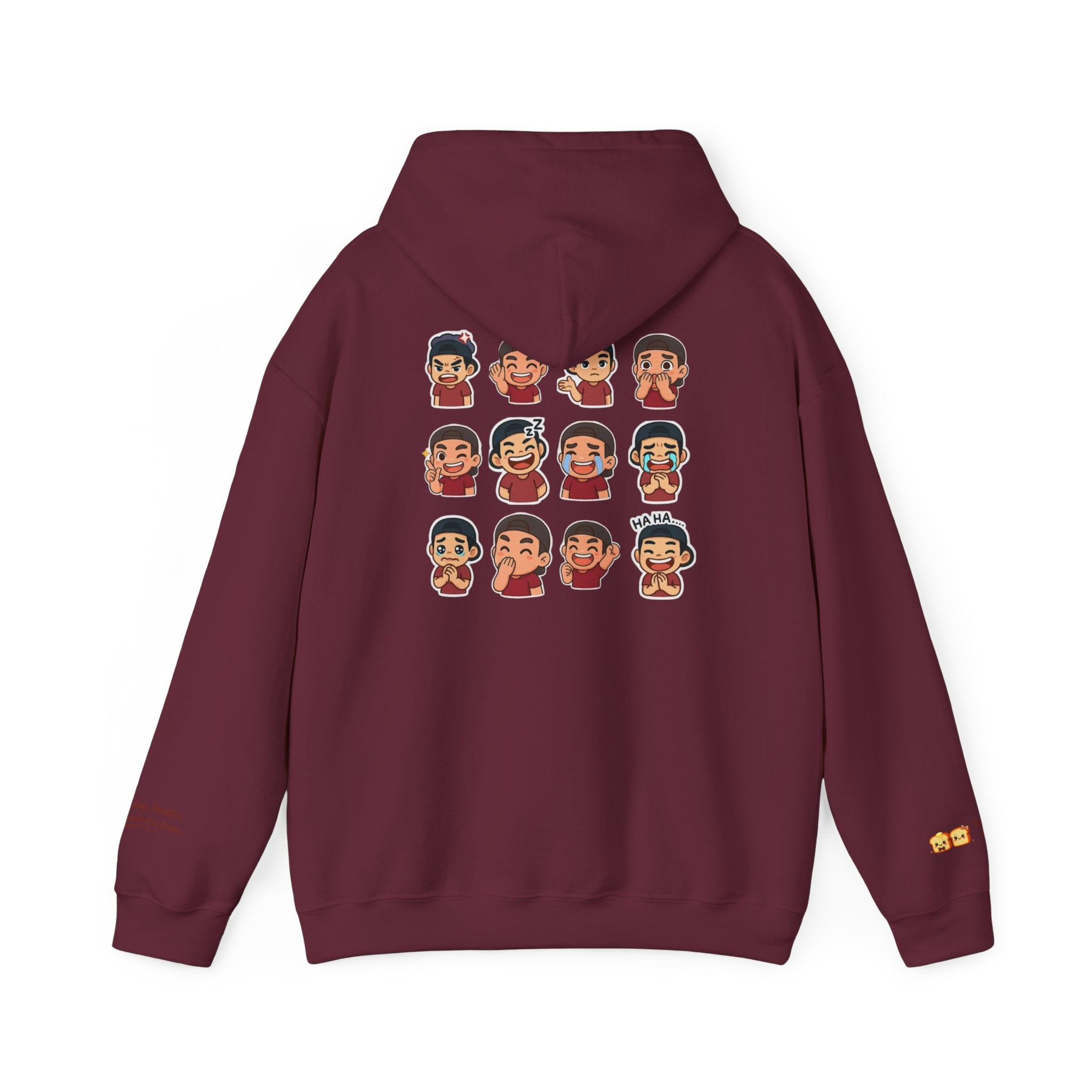 ToastyJerry Emoji Face - Graphic Hoodie