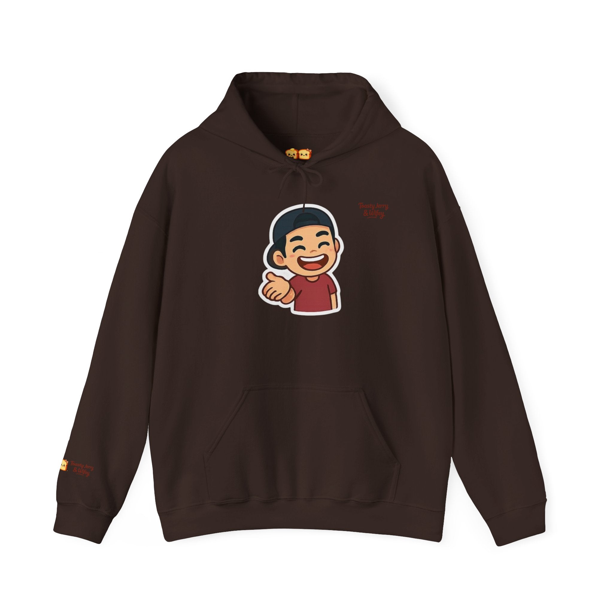 Hoodie — ToastyJerry Emoji Face Graphic Hoodie