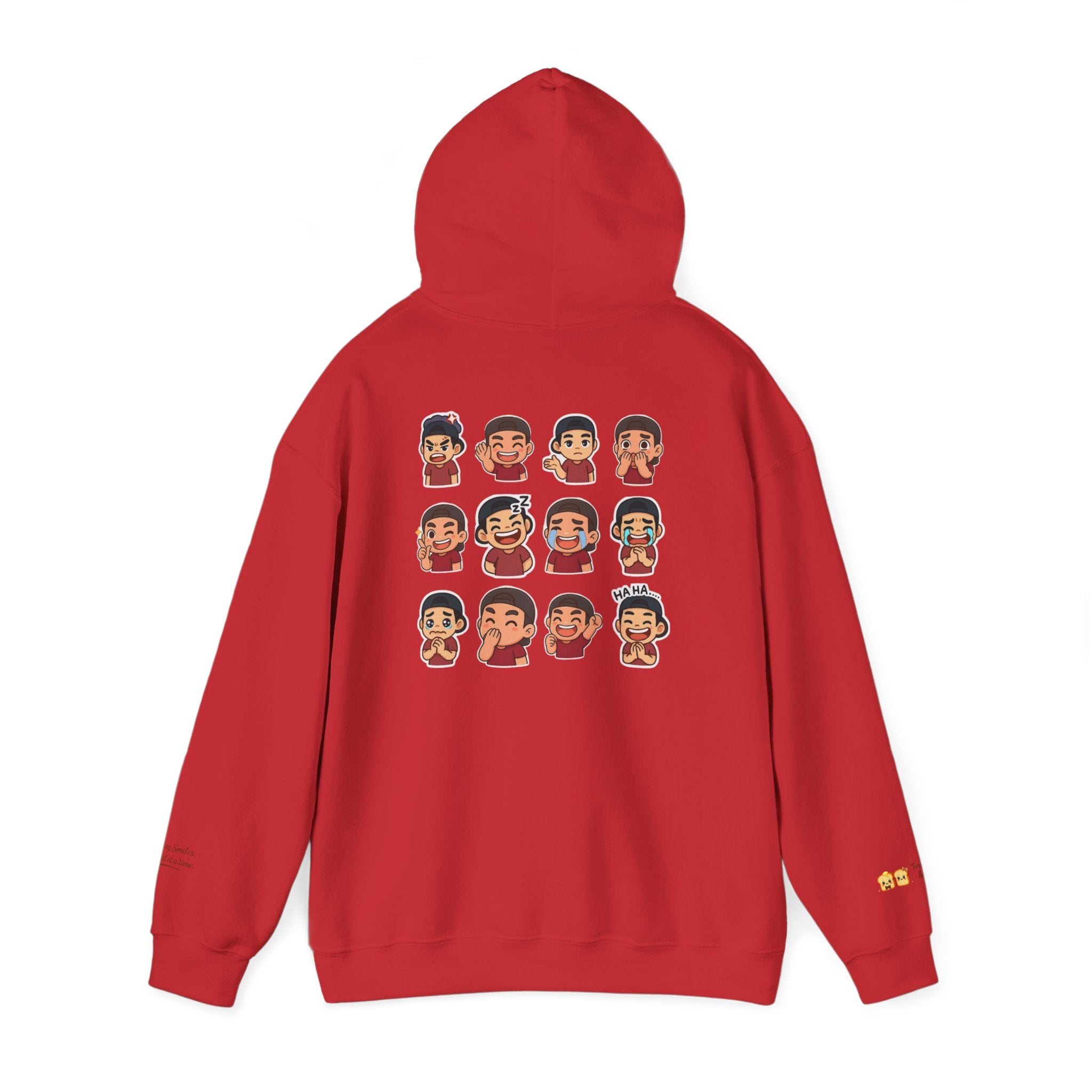 ToastyJerry Emoji Face - Graphic Hoodie