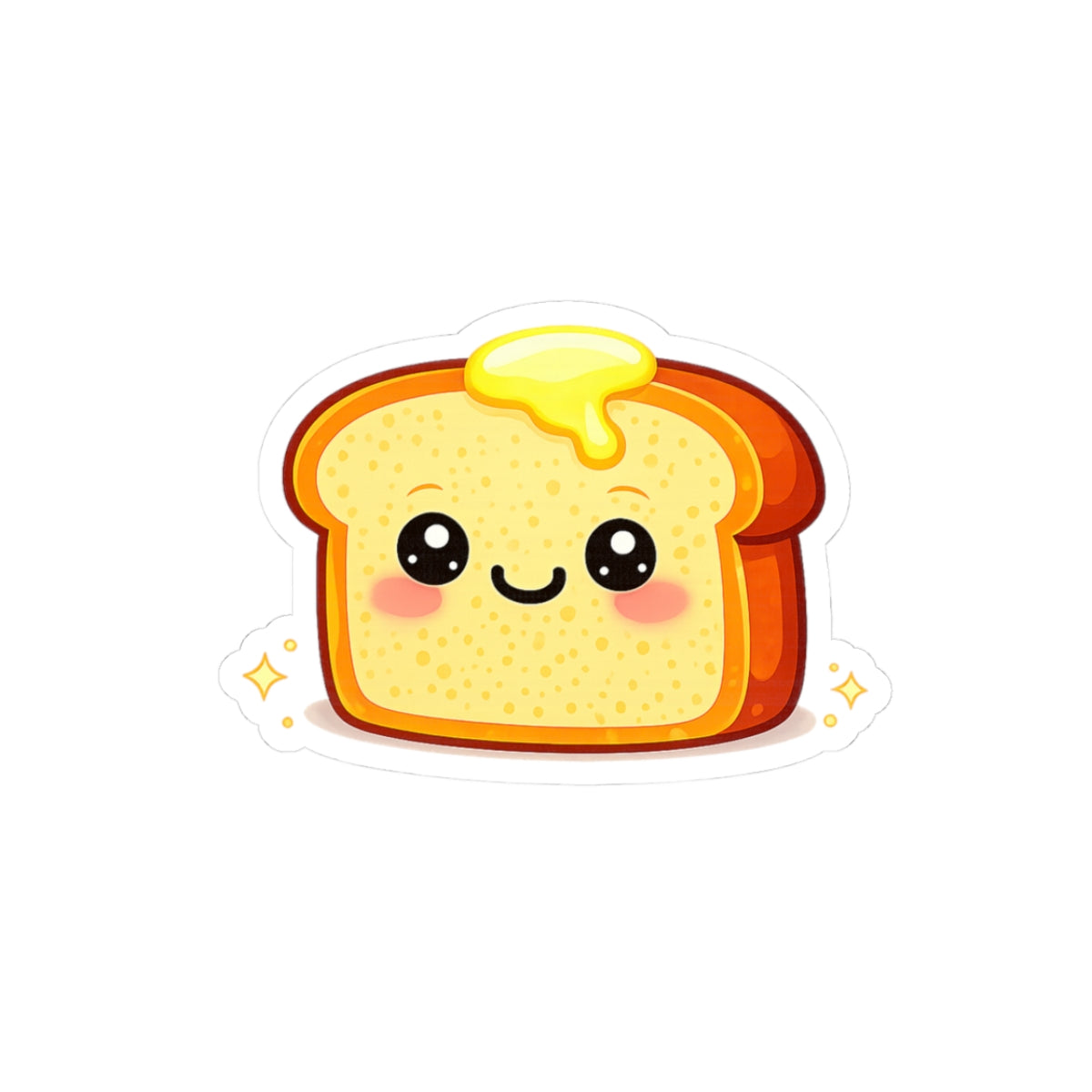 Kiss-Cut Stickers - Toasty Vinyl Decal