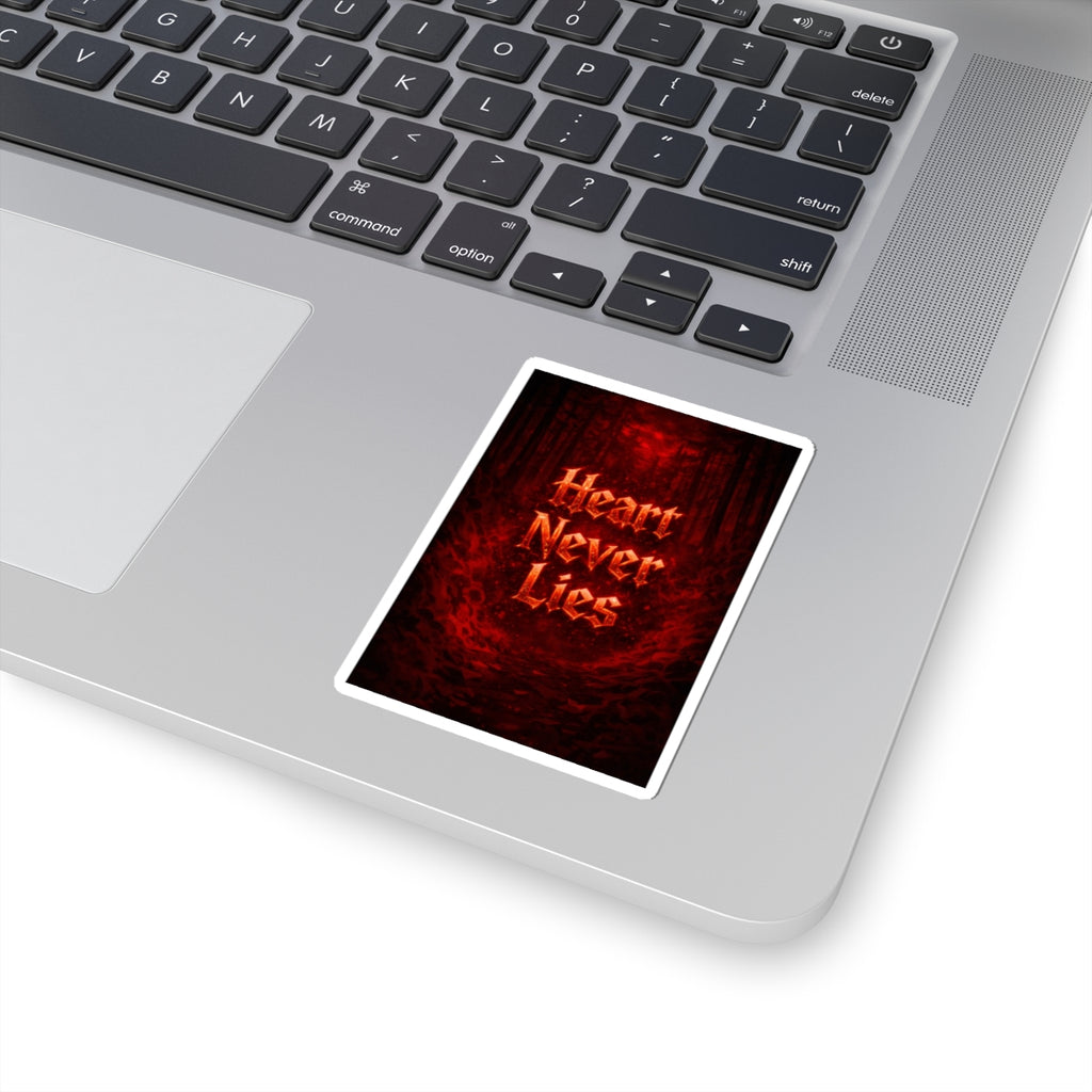 Kiss-Cut Sticker - Heart Never Lies