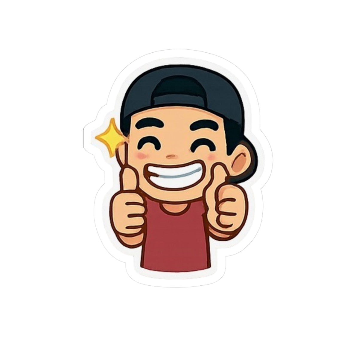 "YOU GOT THIS!!" Emoji Sticker — Toasty Jerry Kiss-Cut Sticker