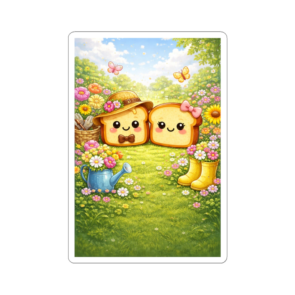 Cute Toasty May Stickers