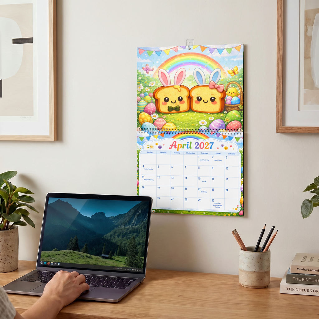 Toasty Jerry & Wifey 2027 Wall Calendar