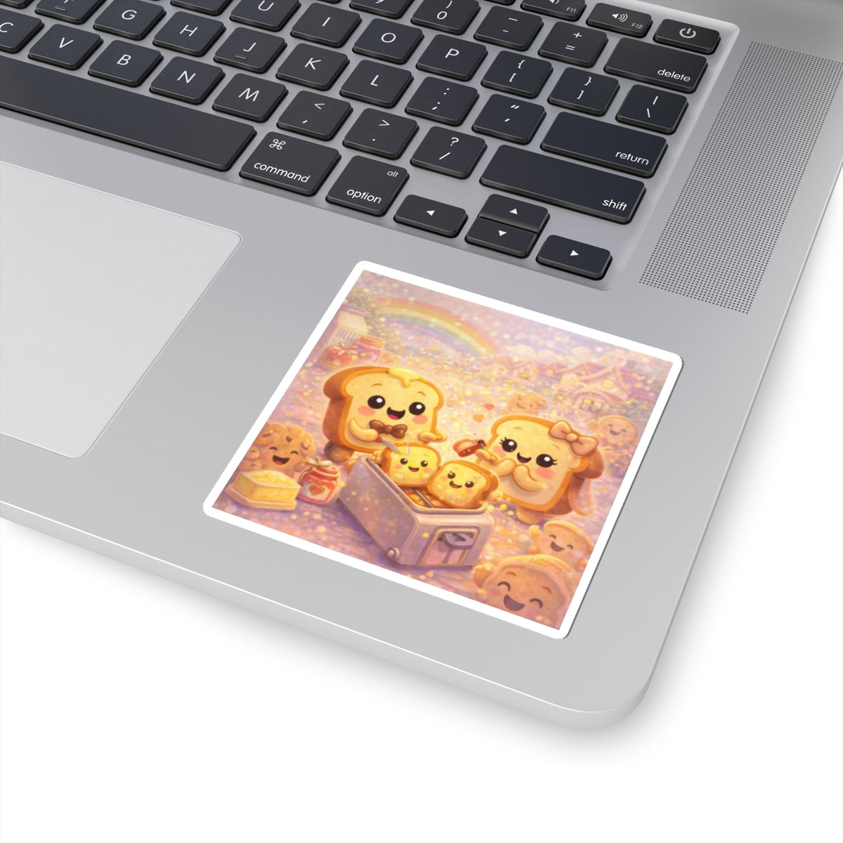 Cute Toast Family Story Sticker