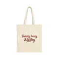 Tote Bag - Toasty Jerry & Wifey Canvas Tote Bag