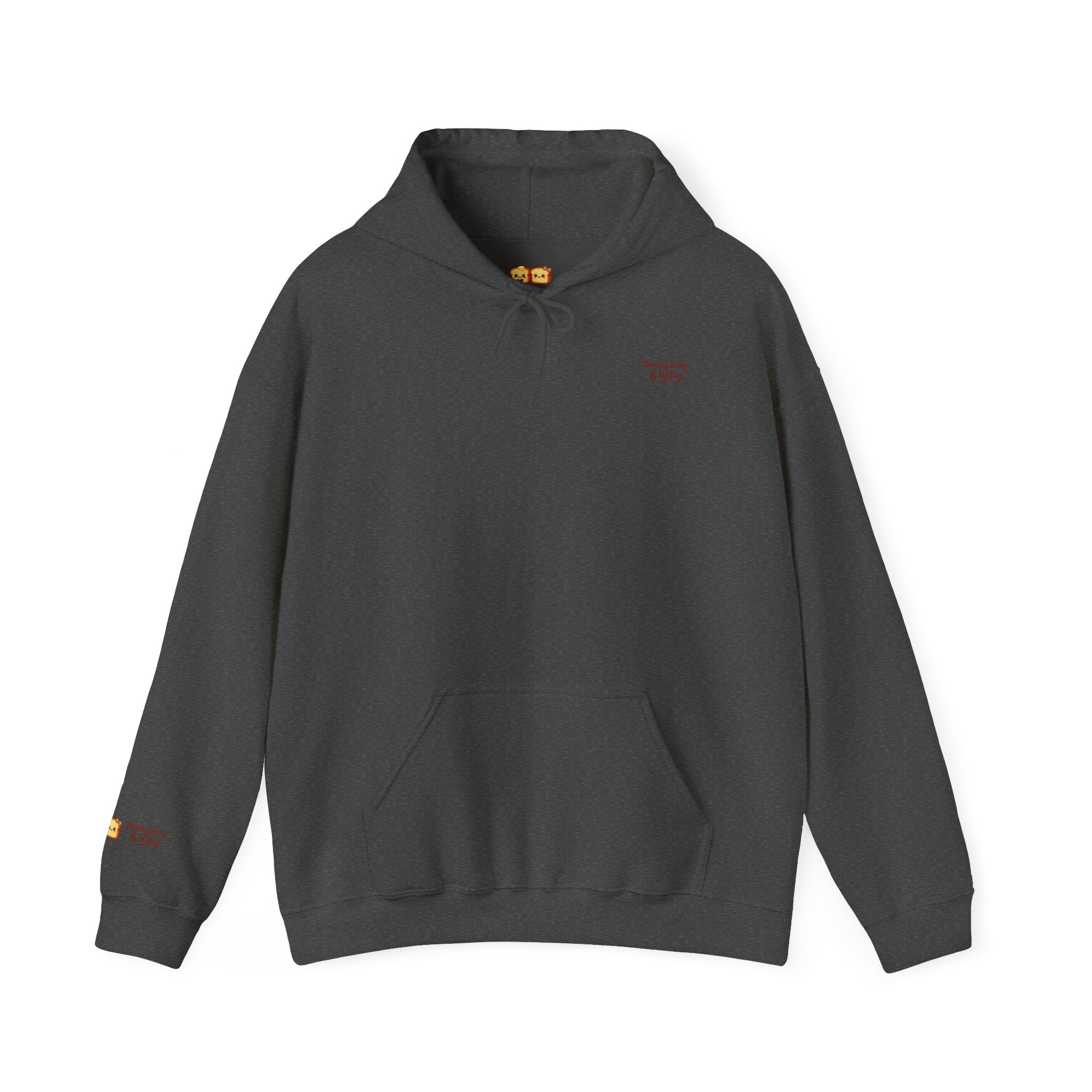 Lightweight Hoodie — "Spreading Smiles, One Toast at a Time." Graph Hoodie