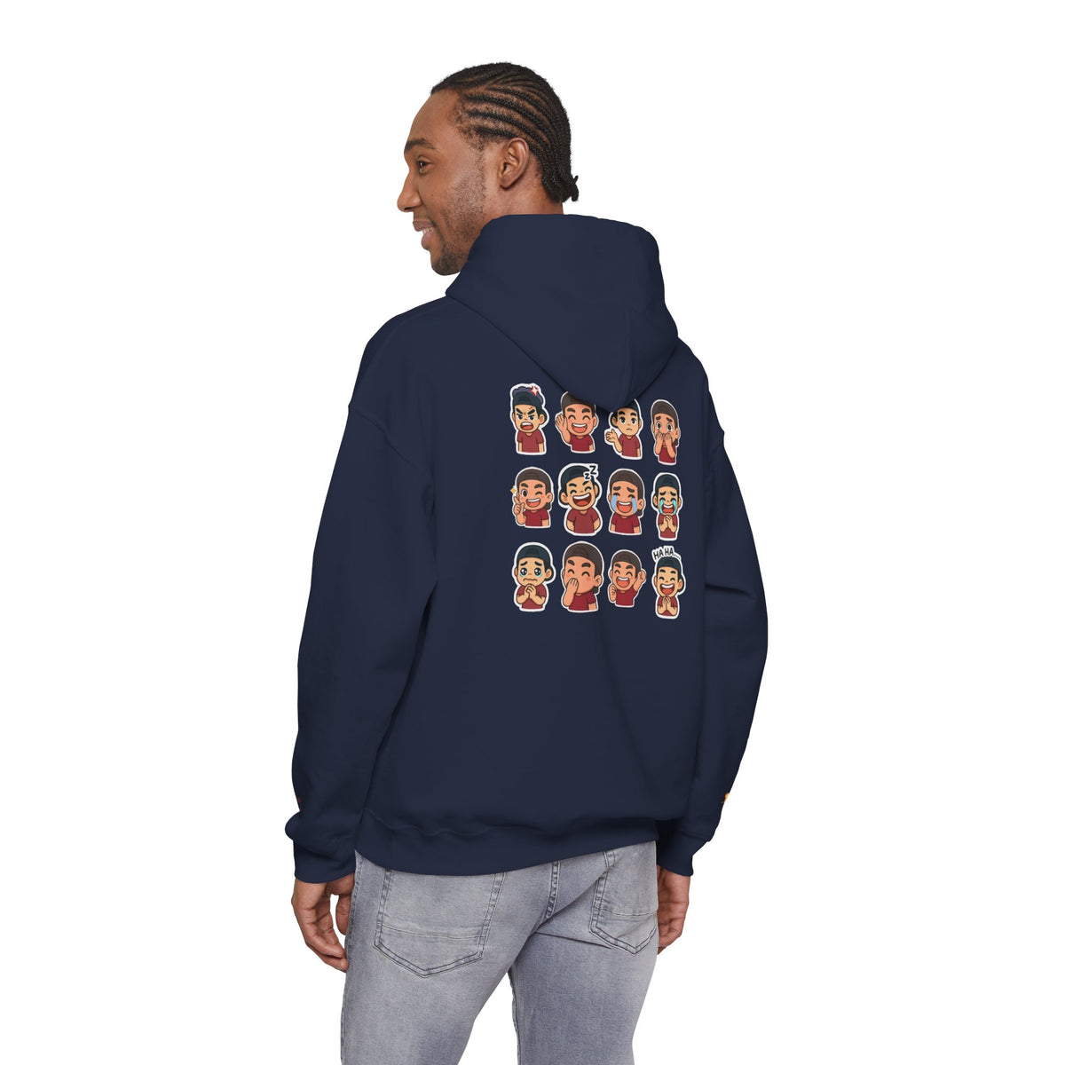 ToastyJerry Emoji Face - Graphic Hoodie