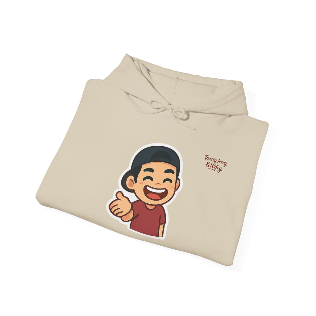 Hoodie — ToastyJerry Emoji Face Graphic Hoodie