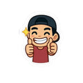 "YOU GOT THIS!!" Emoji Sticker — Toasty Jerry Kiss-Cut Sticker