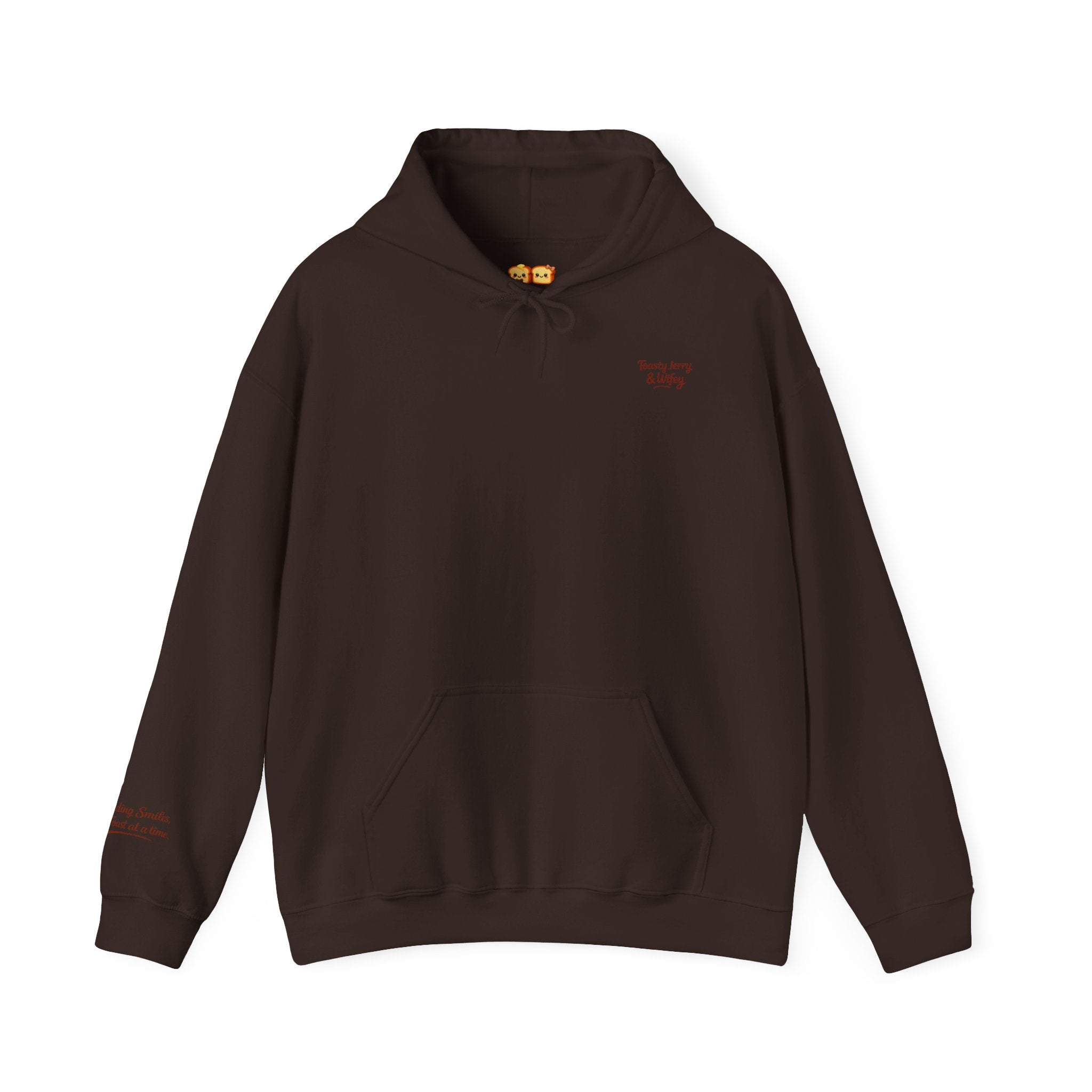 Lightweight Hoodie - ToastyJerry & Wifey Hoodie (Small Text Front)
