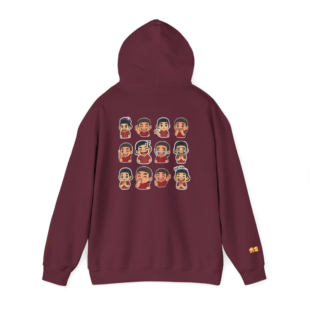 ToastyJerry Emoji Face - Graphic Hoodie