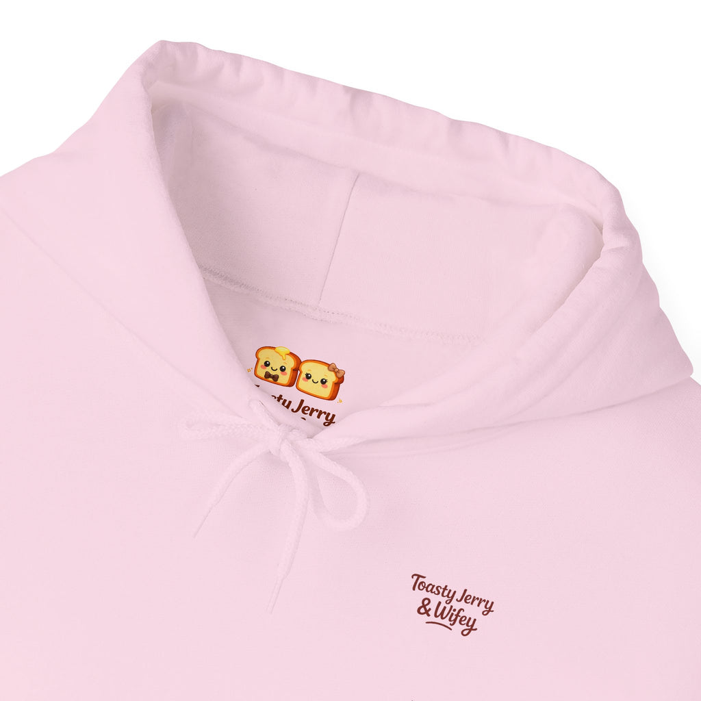 Lightweight Hoodie - ToastyJerry & Wifey Hoodie (Small Text Front)
