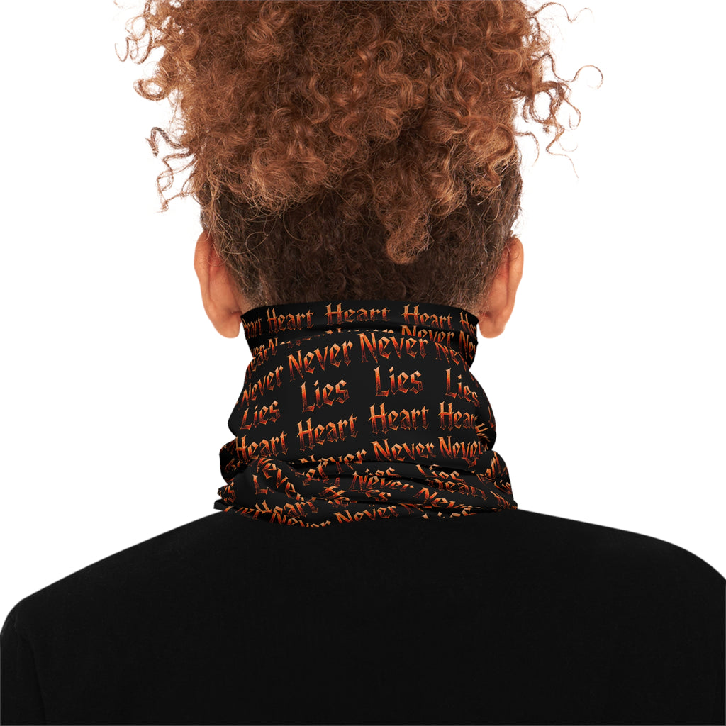 Celi67HNL "Never Lies, Heart" Lightweight Neck Gaiter