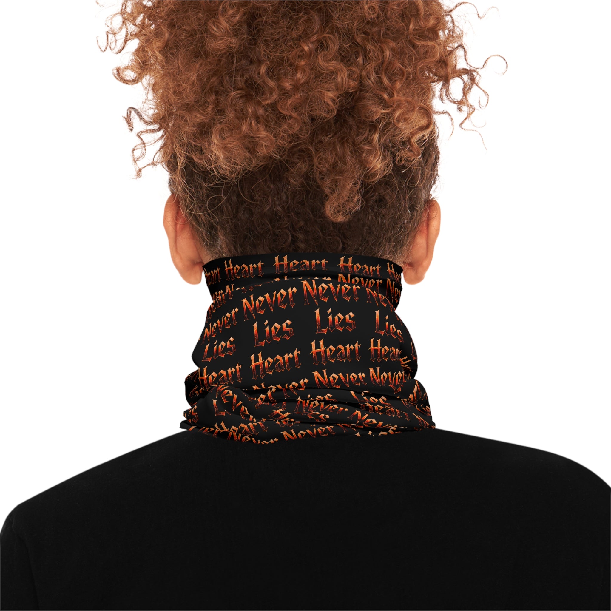 Celi67HNL "Never Lies, Heart" Lightweight Neck Gaiter