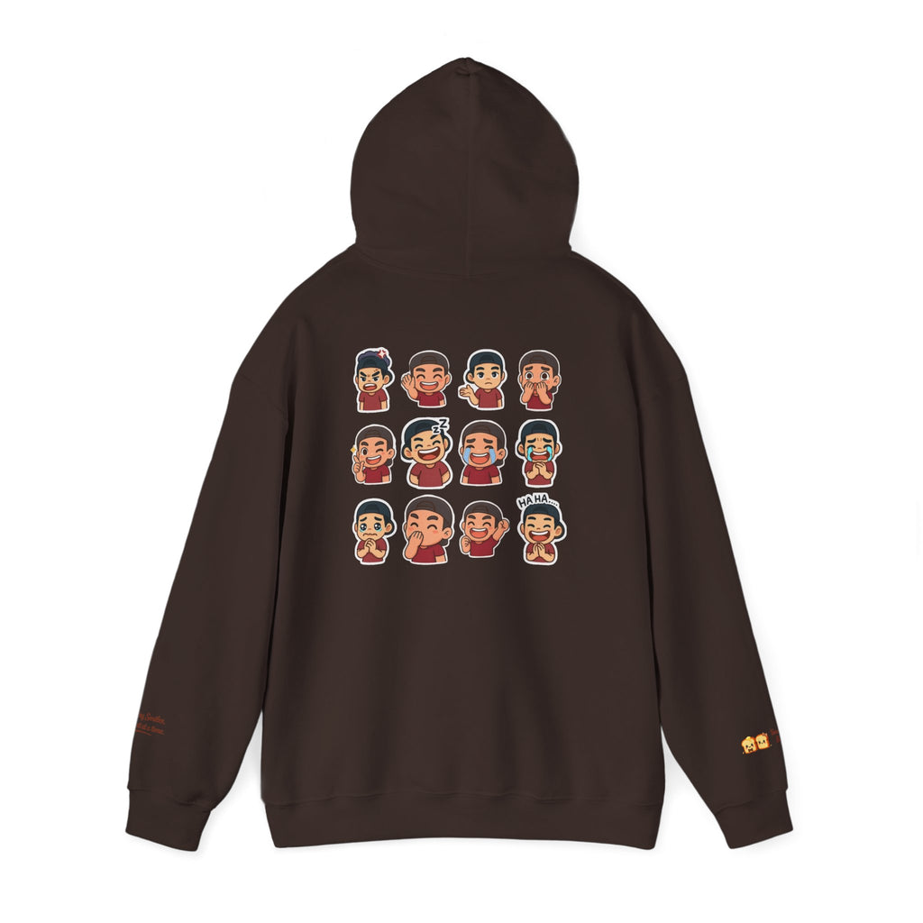 ToastyJerry Emoji Face - Graphic Hoodie