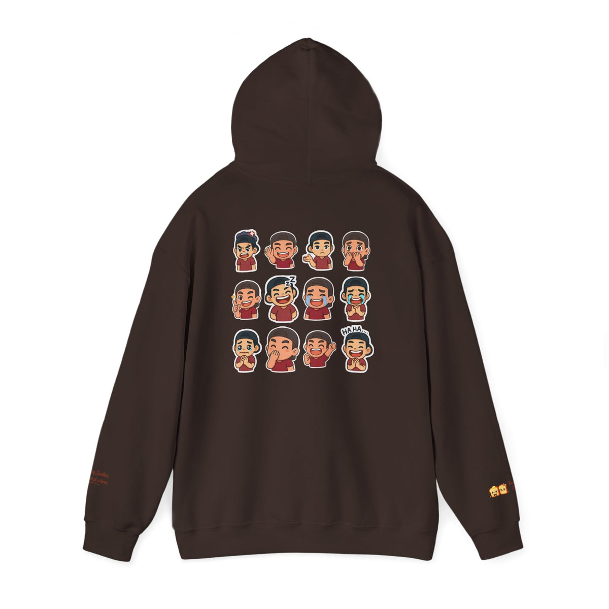 ToastyJerry Emoji Face - Graphic Hoodie