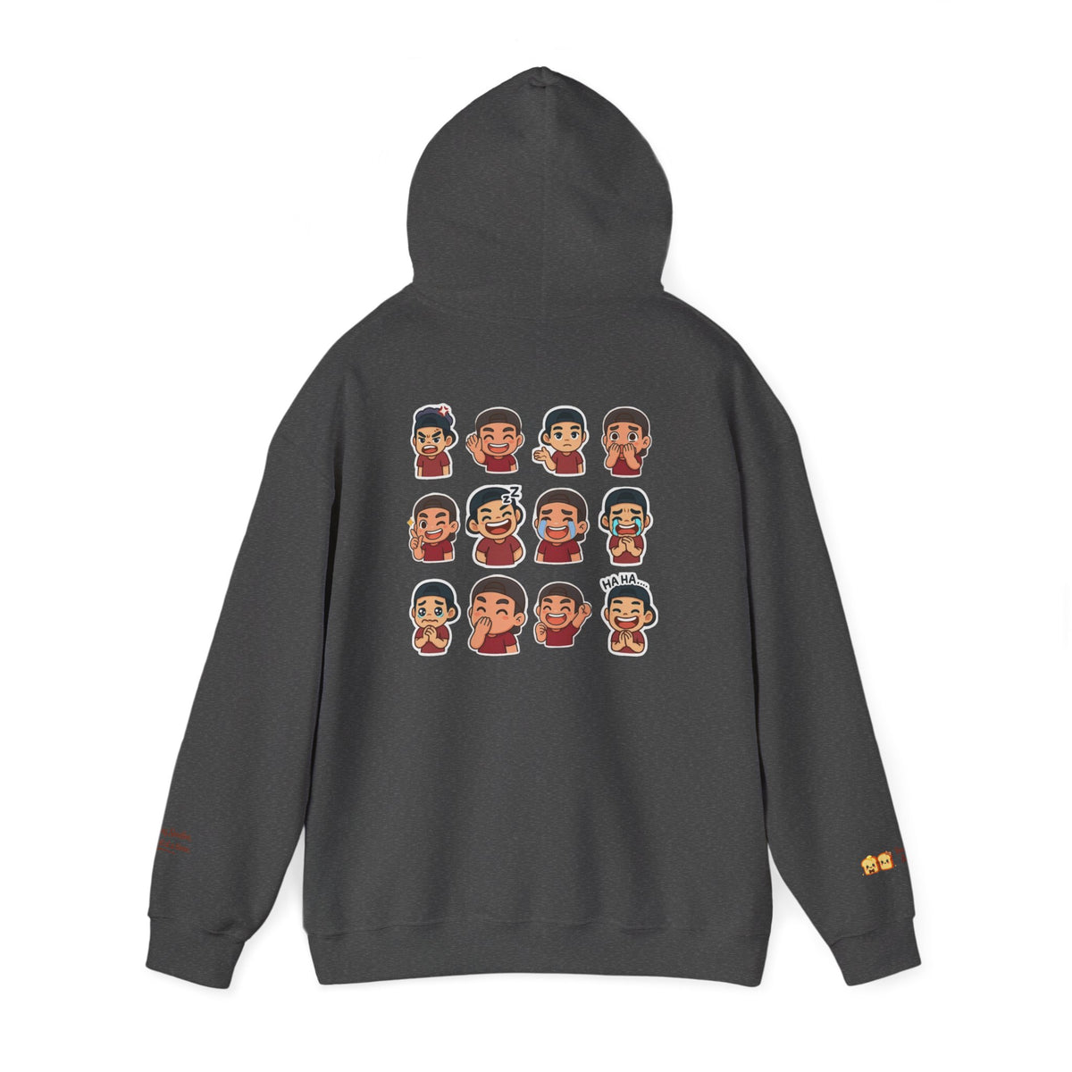 ToastyJerry Emoji Face - Graphic Hoodie