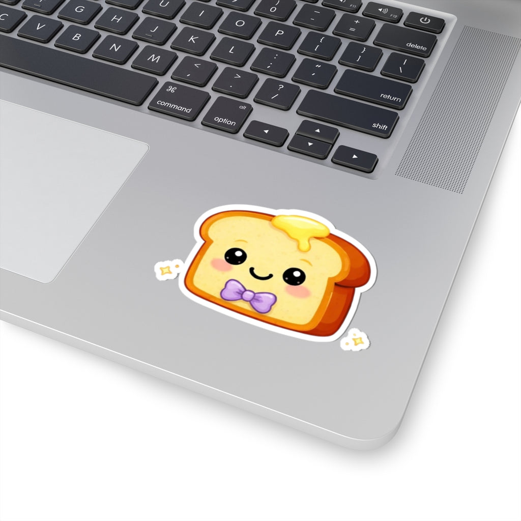 Kiss-Cut Sticker — Toasty Lavender Bowtie