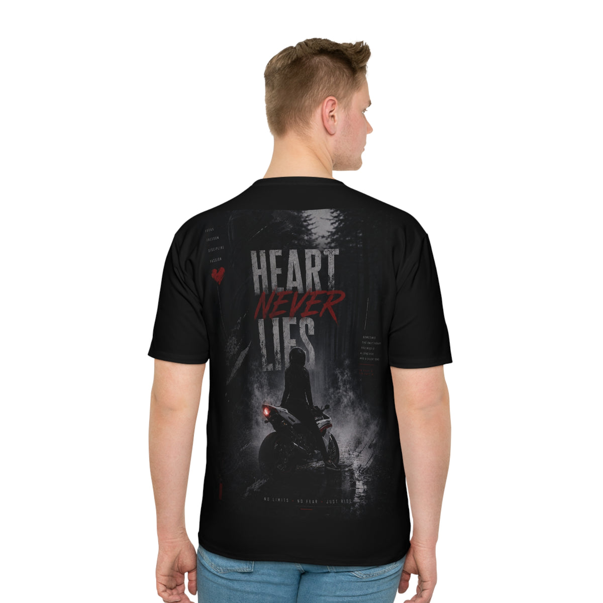 Heart Never Lies Loose Graphic T-Shirt