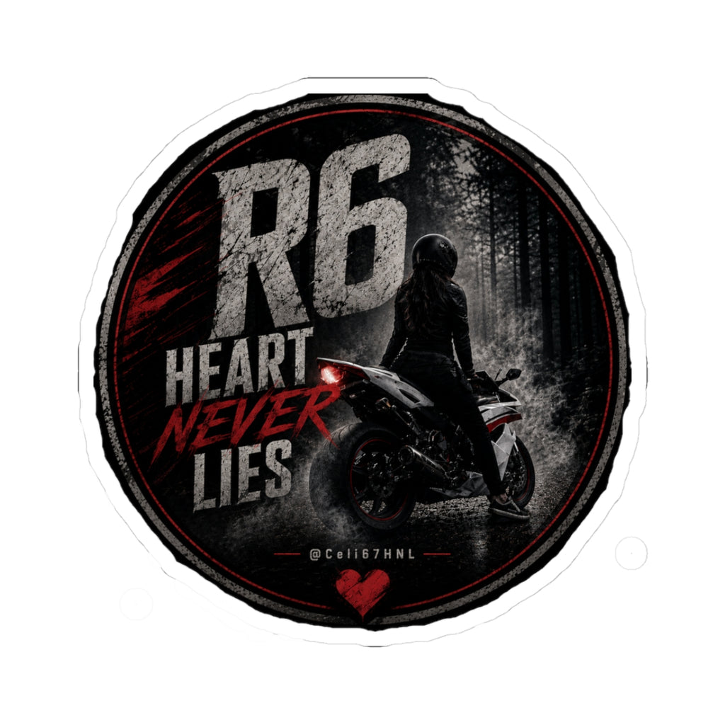 Heart Never Lies R6 Kiss-Cut Sticker