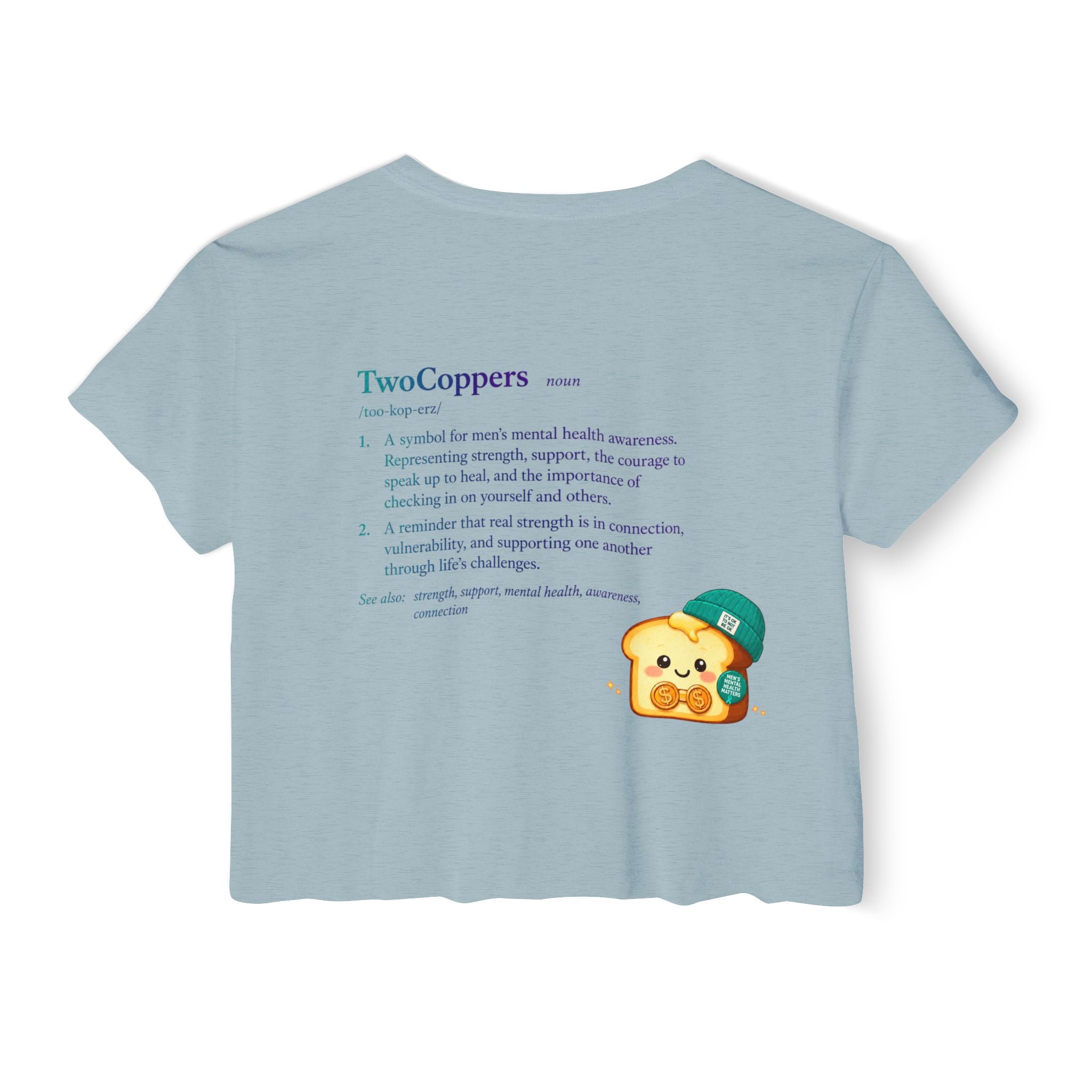 TwoCoppers Definition Festival Crop Top