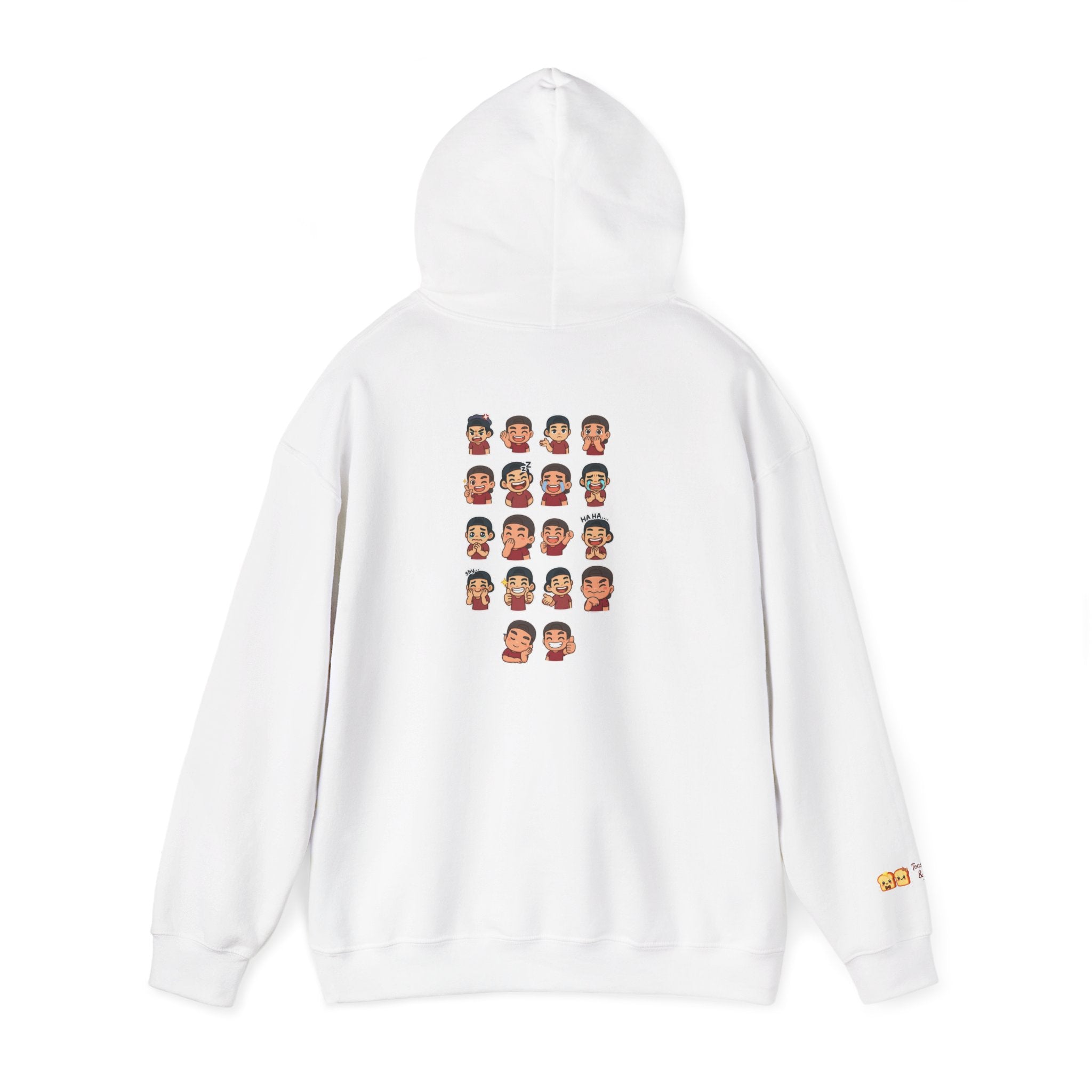 Hoodie — ToastyJerry Emoji Face Graphic Hoodie
