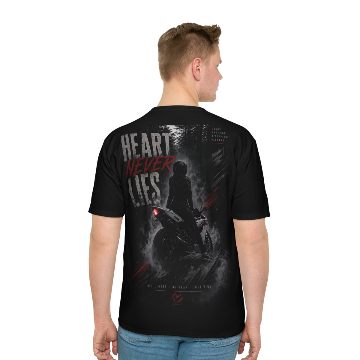 Heart Never Lies R6 Loose Graphic T-Shirt